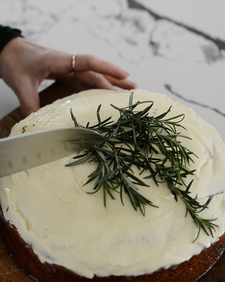 Lemon Rosemary Olive Oil Cake